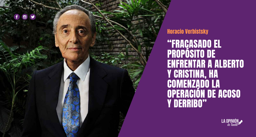 «La cabeza de Alberto tiene precio, esa es la etapa que se inicia ahora»