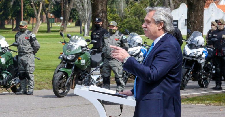 Alberto Fernández: «Un buen Estado tiene que garantizar seguridad»