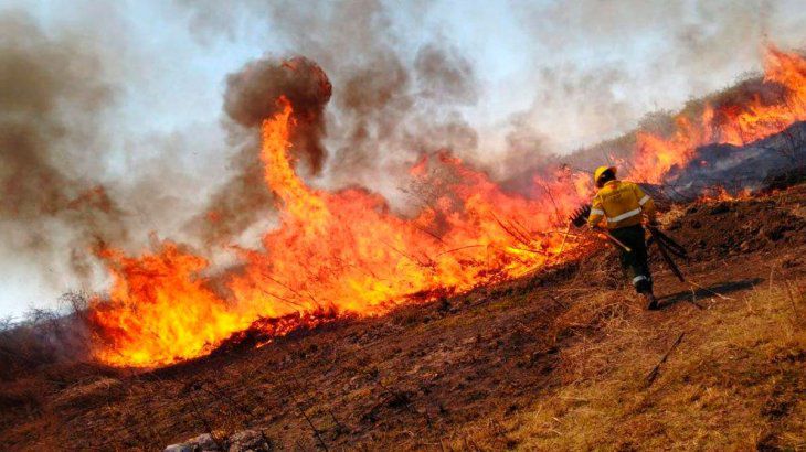 La lucha contra el fuego en primera persona