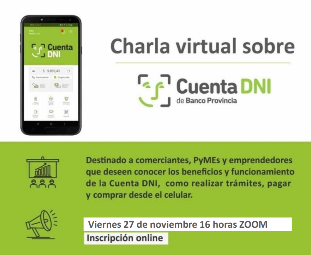 Cuenta DNI: brindarán charla para utilizar la APP