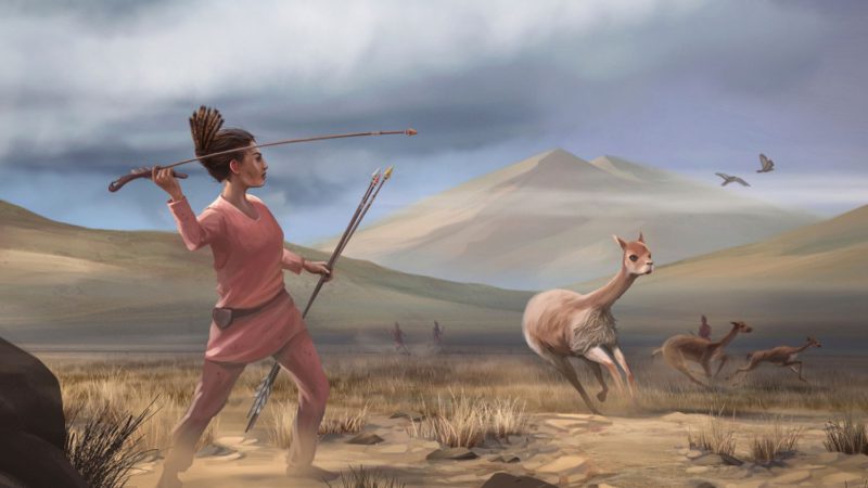 Las mujeres prehistóricas también cazaban grandes animales