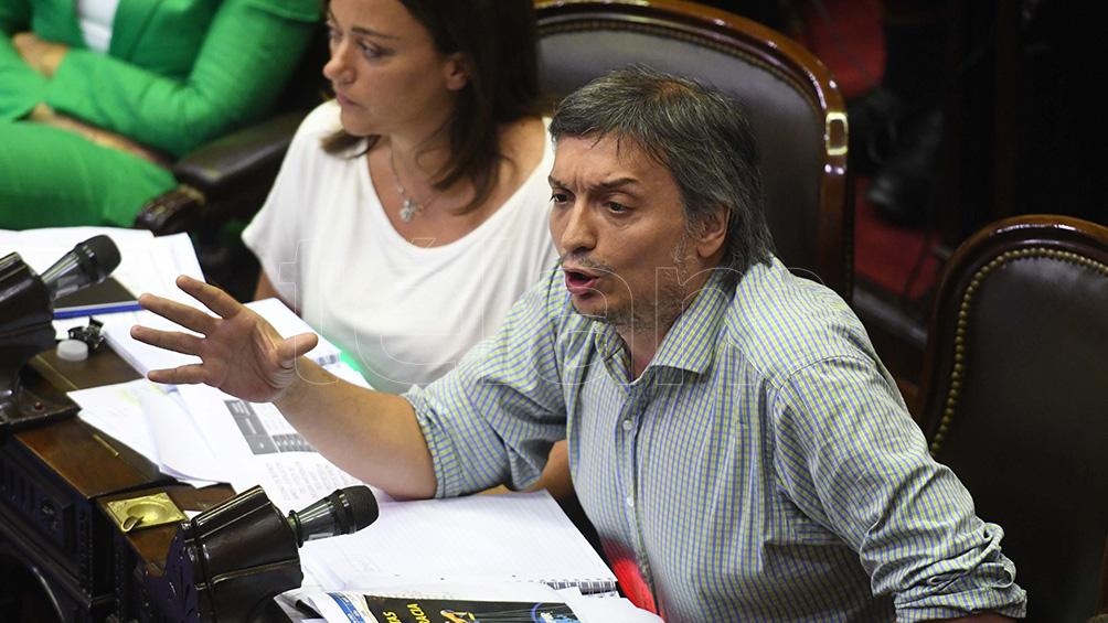 Máximo Kirchner: «Beneficiar a la ciudad más rica es una metáfora perfecta del macrismo»