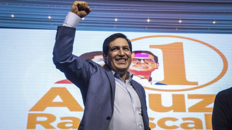 Ecuador: Arauz competirá con Lasso en el balotaje