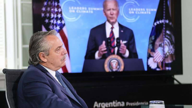 Alberto Fernández: «En la Argentina honramos el acuerdo de París»