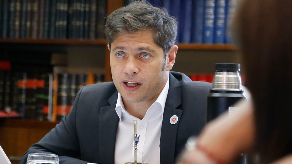 Kicillof: «Es el momento de hacer un esfuerzo para retrasar los contagios»