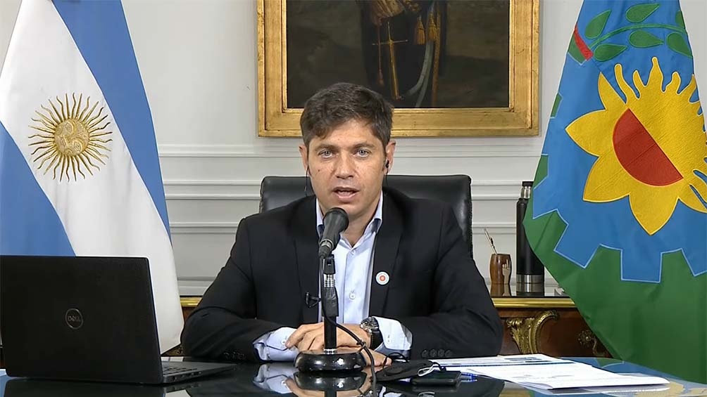 Kicillof respaldó las medidas dispuestas por el Gobierno nacional