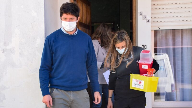 Se realizó un operativo especial de vacunación contra el Covid-19 en María Ignacia Vela