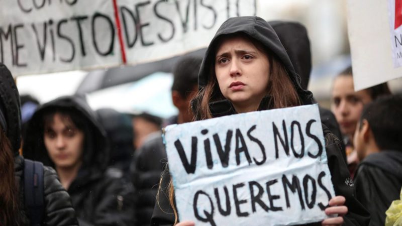 Los feminismos gritan sus reclamos también en pandemia