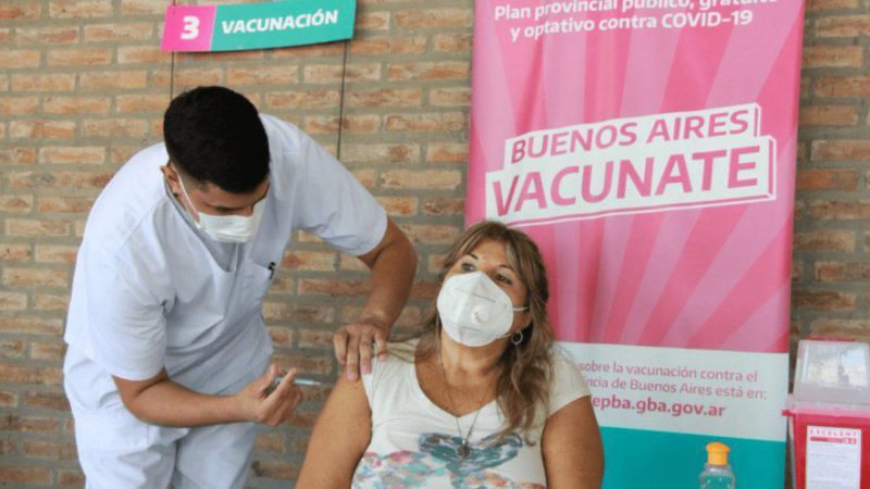 Más de seis millones de bonaerenses ya fueron vacunados contra el coronavirus
