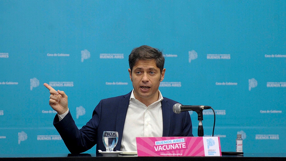 Kicillof anunció la vuelta a la presencialidad escolar «cuidada» en la provincia de Buenos Aires