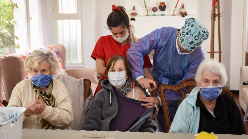 PAMI finalizó la campaña de vacunación en las Residencias Geriátricas de Tandil