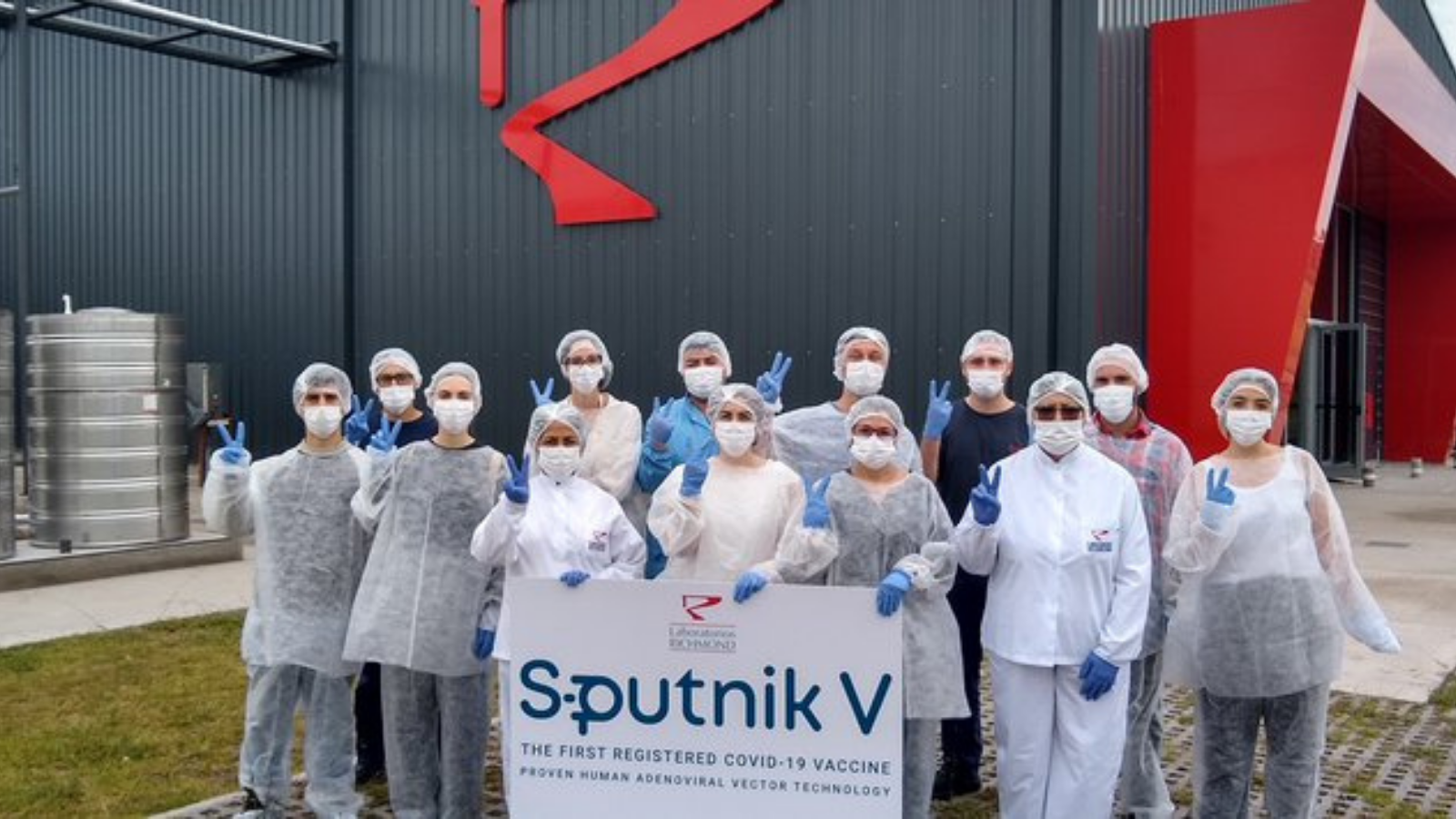 El laboratorio Richmond terminó el primer lote de vacunas Sputnik V