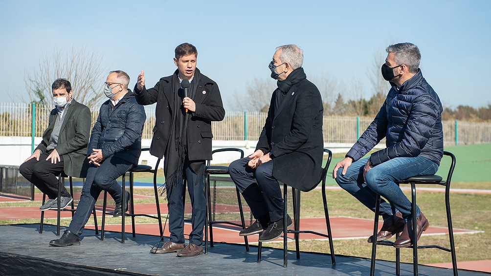 Kicillof, sobre la vacunación: «Permite la recuperación económica y el renacimiento de la Provincia»