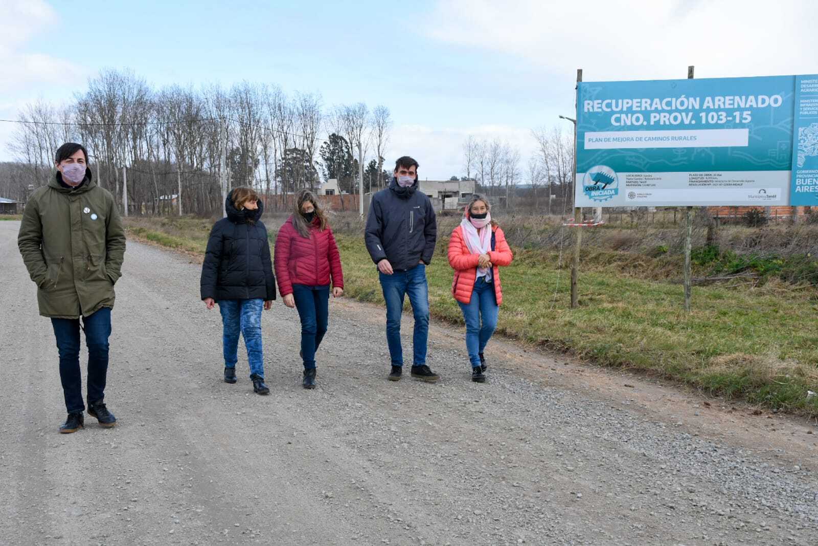 Con una inversión provincial de 4.9 millones de pesos finalizó la obra de mejoras en el camino que une Gardey con el Balneario de Vela