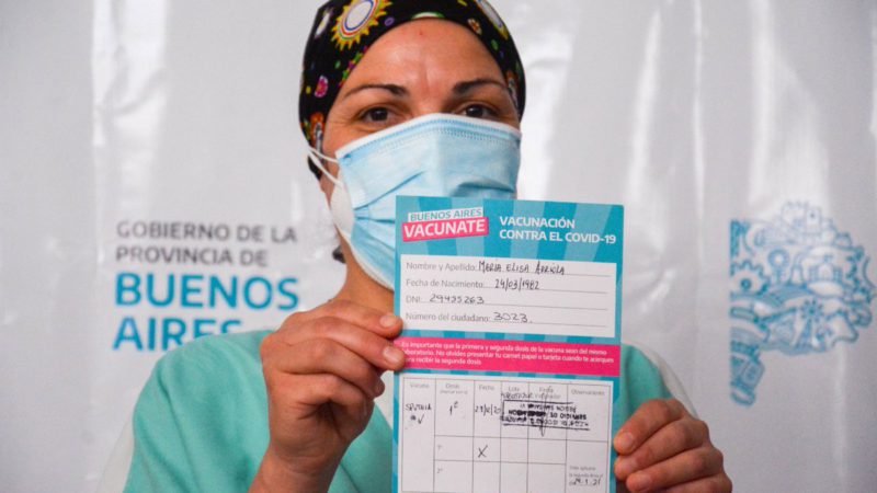 Argentina superó el objetivo de vacunación contra el Covid-19 definido para agosto