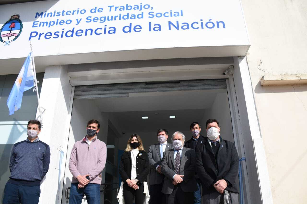 Se inauguró una delegación de la Superintendencia de Riesgos del Trabajo en Tandil