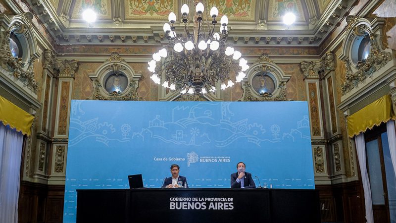 Kicillof: «Estamos resolviendo el problema de deuda que generó Vidal»