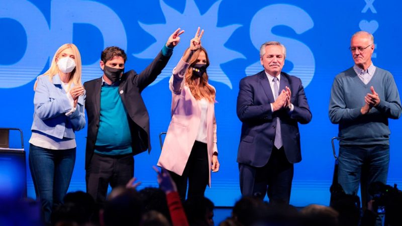 El  Frente de Todos realizó el cierre de campaña bonaerense con actos en Mar del Plata, Bahía Blanca y Junin