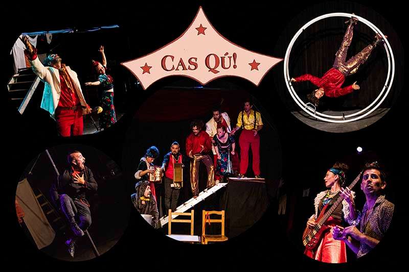 El circo «CasQú» llega a Tandil con funciones en la Estación de Trenes