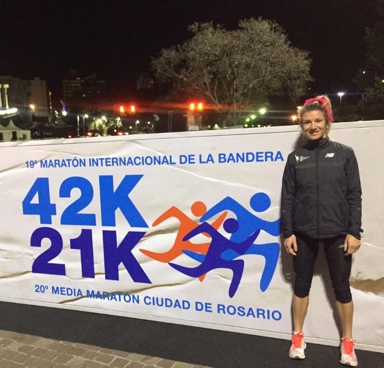 Lujan Urrutia y un gran resultado en la media maratón de Rosario