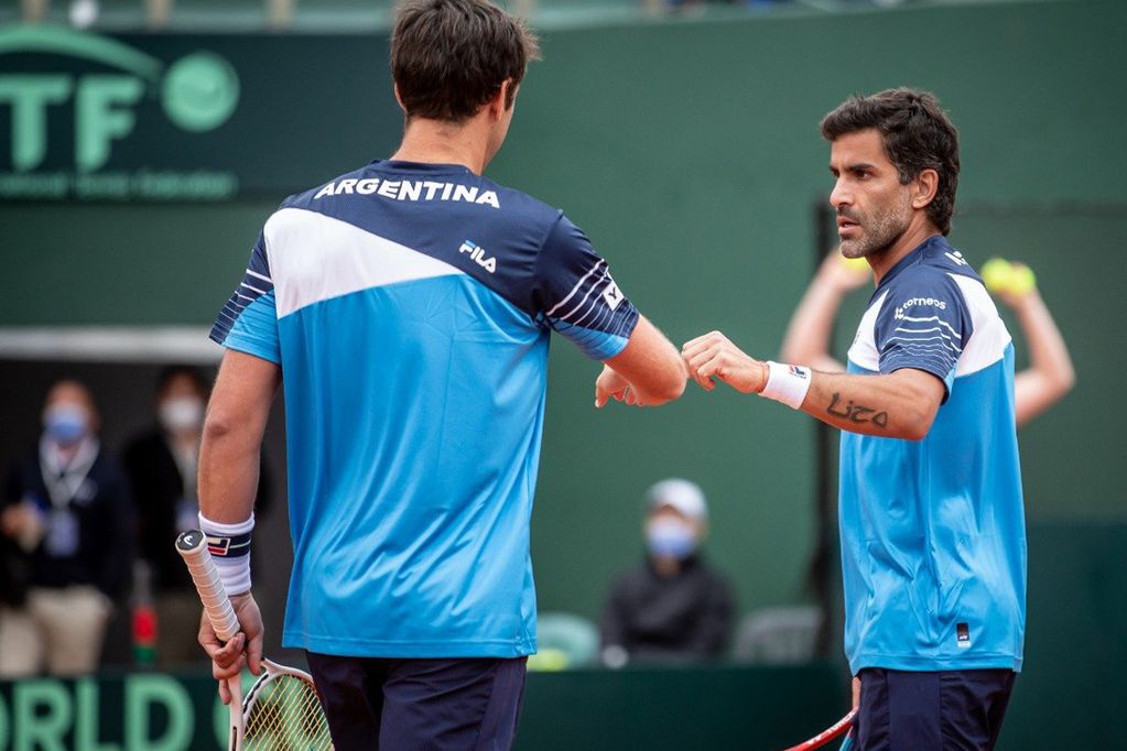 Copa Davis: Argentina venció a Belarús en la despedida de Gaudio como capitán