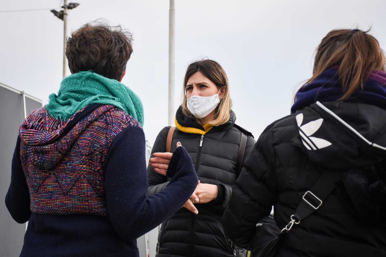 Noelia Domenighini se reunió con integrantes de la Mesa Intersectorial contra la violencia familiar y por motivos de género