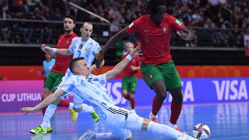 Argentina luchó pero cayó ante Portugal en la final del Mundial de Futsal