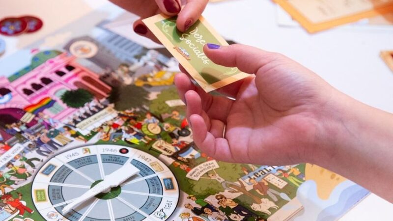 Historias bonaerenses: crearon el primer juego de mesa peronista