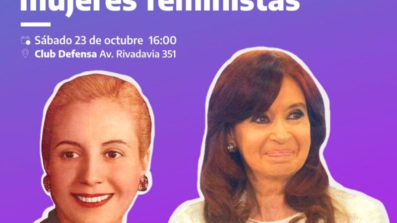 Durante el sábado se llevará a cabo un encuentro de mujeres feministas en el Club Defensa