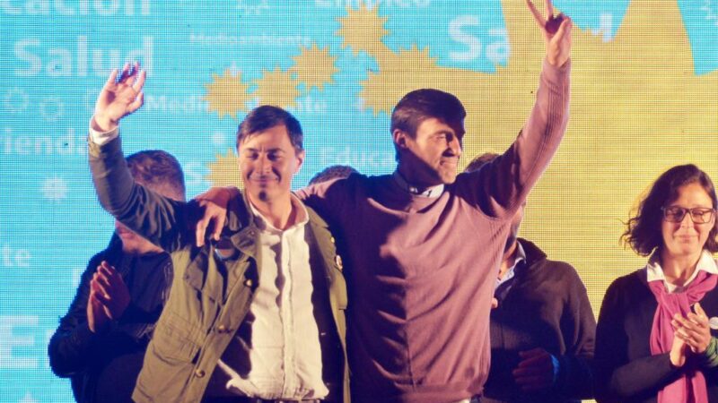 El Frente de Todos cerró su campaña electoral con una fiesta popular en la Estación del Ferrocarril ante más de mil personas