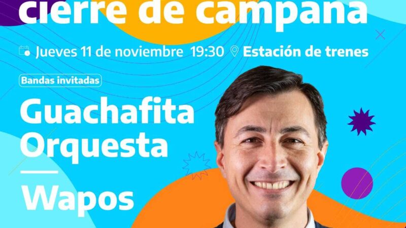 El Frente de Todos realizará su acto de cierre de campaña mañana jueves en la Estación de Trenes