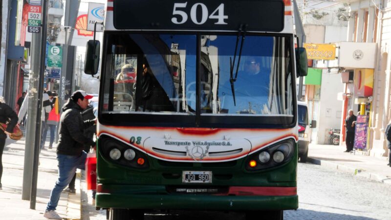 Confirman transporte público sin cargo para las elecciones del domingo 14 de noviembre