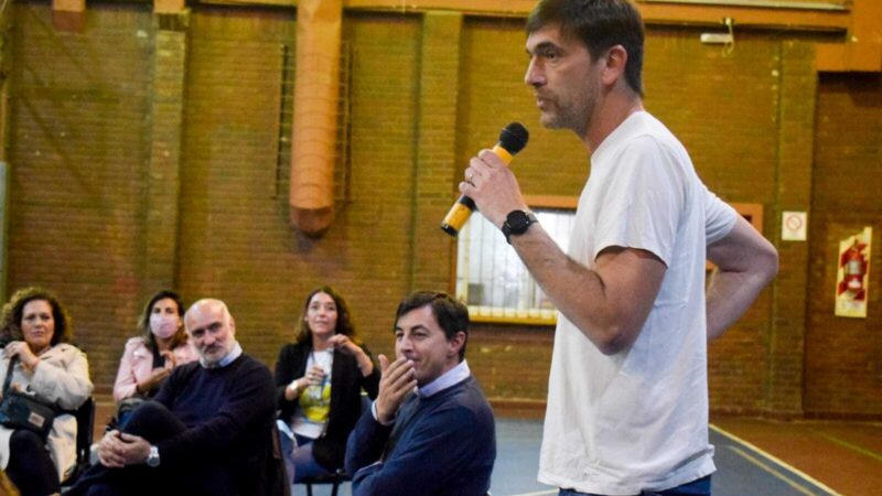 Los candidatos del Frente de Todos Tandil mantuvieron un encuentro con la comunidad universitaria para dialogar sobre sus propuestas