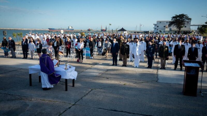 Homenaje a los tripulantes del ARA San Juan a 4 años del naufragio