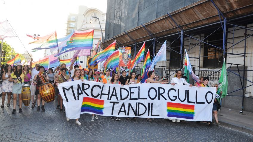 Se desarrolló la Marcha del Orgullo en Tandil