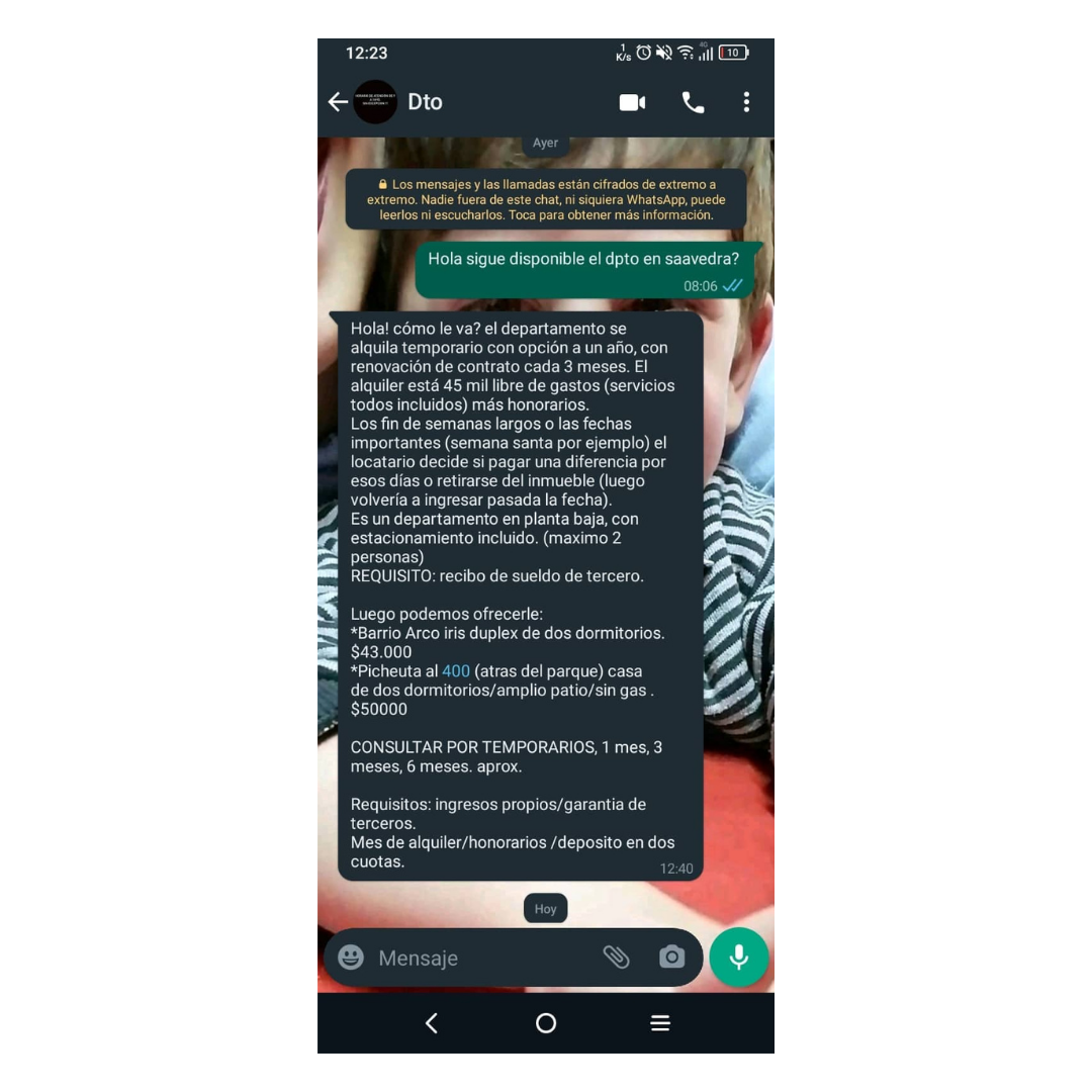 Tandil: la insólita propuesta de alquiler que se viralizó en redes sociales