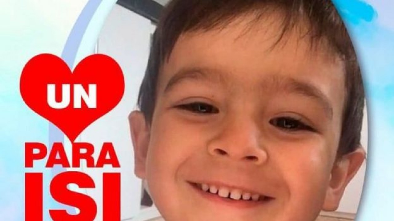 Un Corazón para Isi: Hoy cumple 4 años Isidro Gastaldi Aladro y Tandil lo abraza con fuerza, esperando el milagro