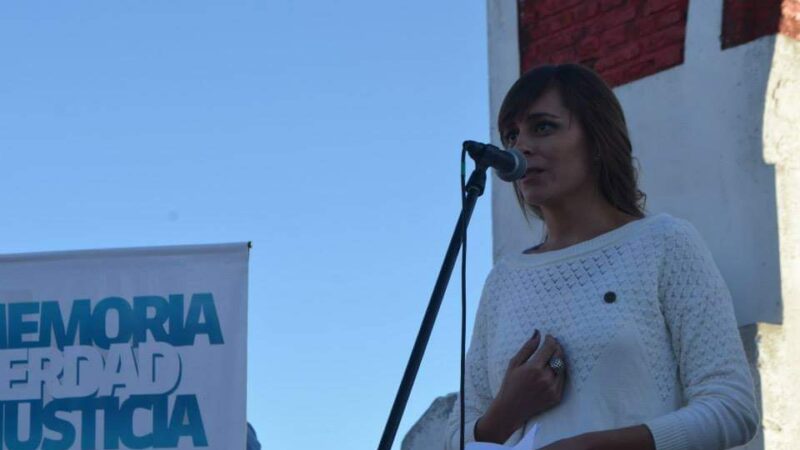 María Nazabal: «este año a las consignas de Memoria, Verdad y Justicia se le agregó una nueva que es la Alegría»