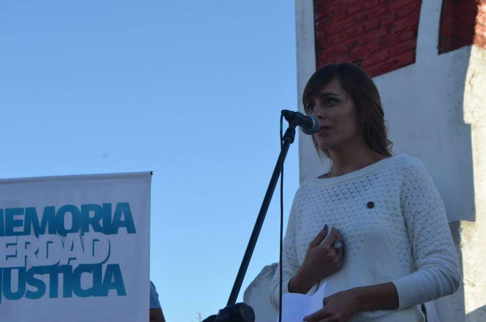 María Nazabal: «este año a las consignas de Memoria, Verdad y Justicia se le agregó una nueva que es la Alegría»