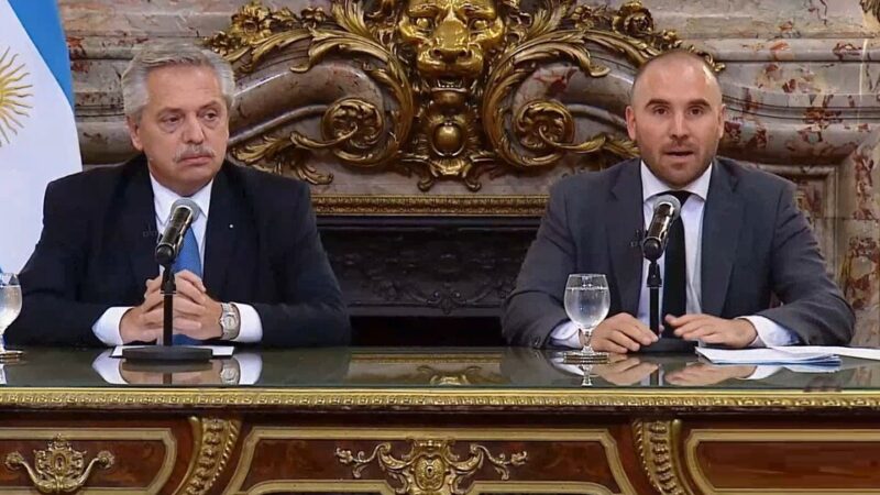Alberto Fernández y Martín Guzmán anunciaron el pago de un nuevo bono para jubilados, monotributistas y trabajadores informales