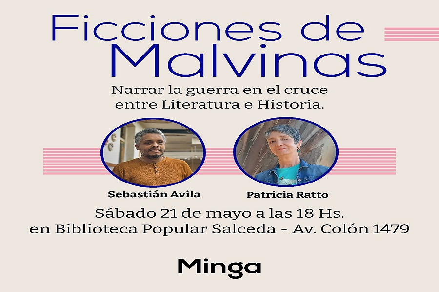 Malvinas y la ficción: este sábado habrá doble presentación de libros en la Biblioteca Salceda