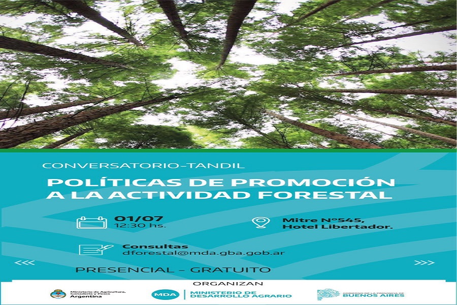 Este viernes se presentarán en nuestra ciudad las Líneas de Acción Forestal para los próximos diez años