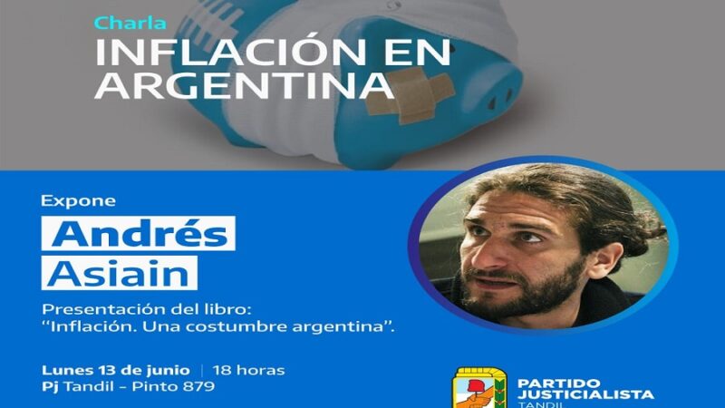 El Partido Justicialista de Tandil llevará adelante una charla sobre inflación en Argentina
