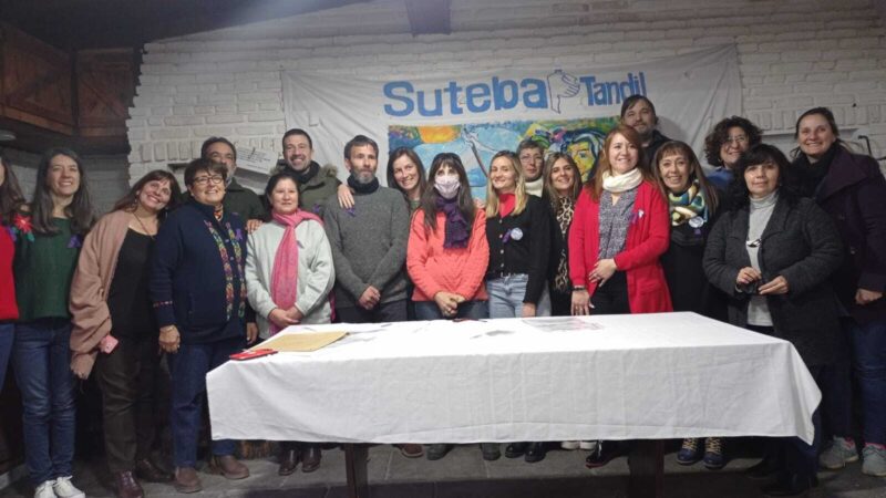 Estela Sinópoli asumió como nueva Secretaria Gremial de SUTEBA Tandil