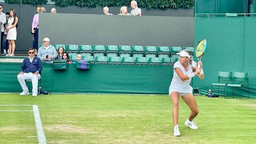 Sol Larraya Guidi y sus primeros pasos gigantes en Wimbledon: está en las semifinales del U14