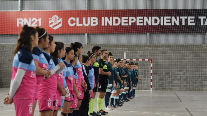 Independiente inauguró su Polideportivo RN21 con la presencia de dos Seleccionados Nacionales de Fútsal