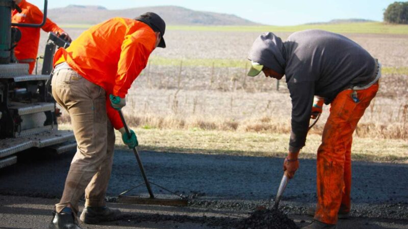 Comenzaron los trabajos de mejoramiento en el acceso a Vela