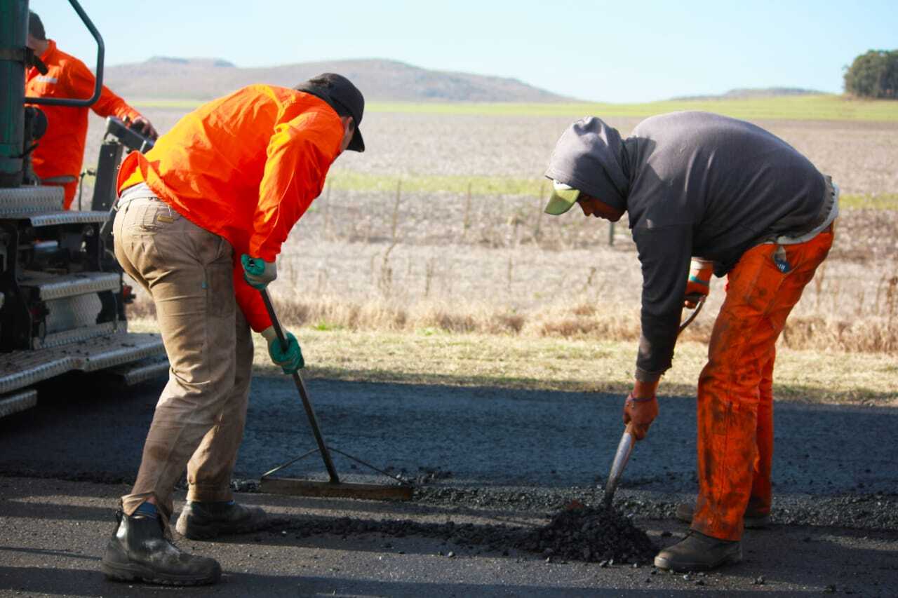 Comenzaron los trabajos de mejoramiento en el acceso a Vela