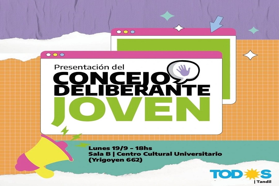 El Frente de Todos presenta este lunes el proyecto de ordenanza para la creación del Concejo Deliberante Joven