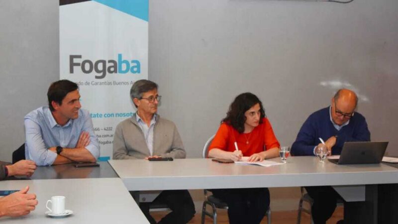 Empresas tandilenses recibieron su certificación por parte de FOGABA para acceder a financiamiento productivo